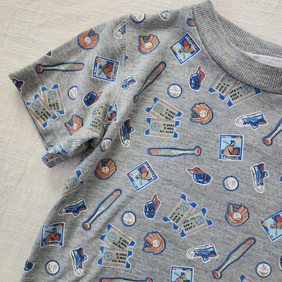 Vintage Baseball Equipment Tee 12-18 months - Picture 3 of 8